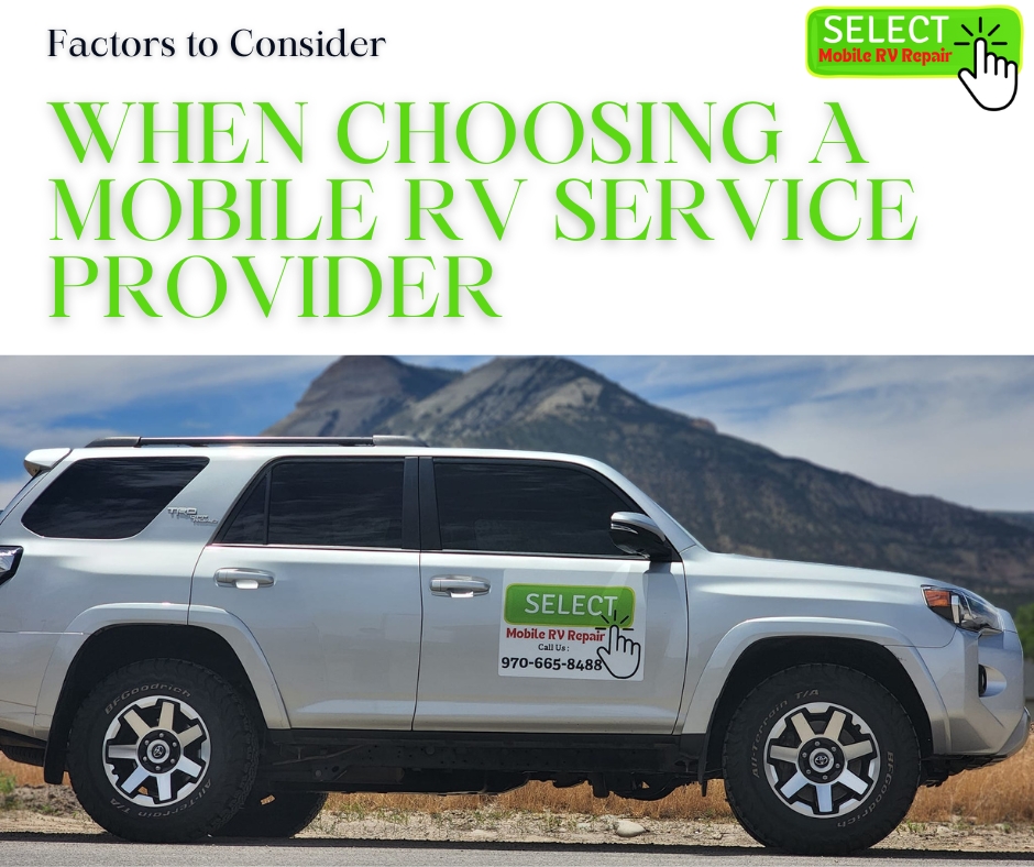 Mobile RV services